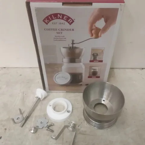 BOXED KILNER COFFEE GRINDER SET
