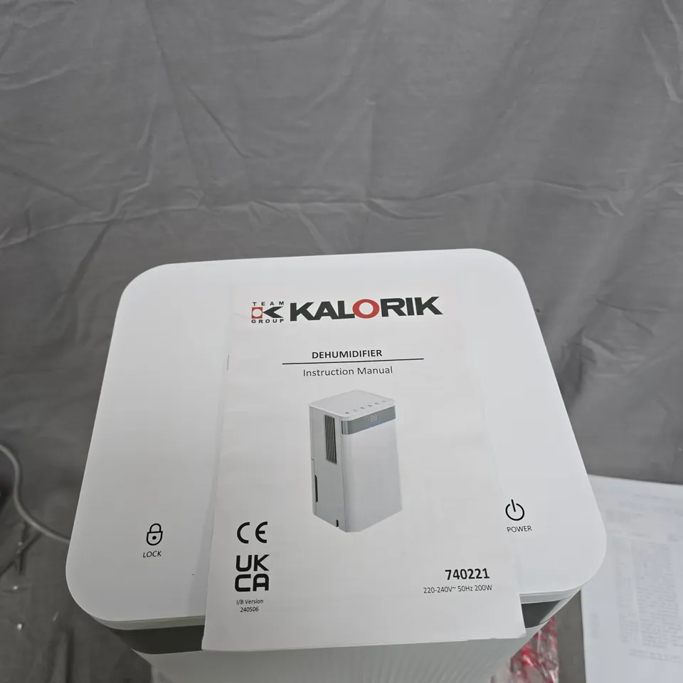 KALORIK DEHUMIDIFIER 740221 - WHITE