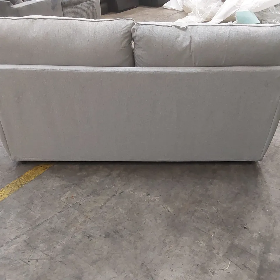 QUALITY DESIGNER PADSTOW FABRIC UPHOLSTERED 3 SEATER SOFA