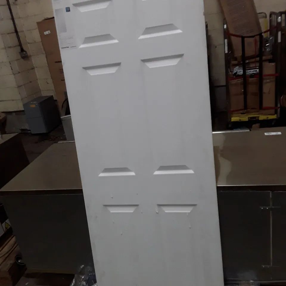 XL JOINERY INTERNAL PRE-FINISHED WHITE MOULDED COLONIST 6 PANEL DOOR 1981×762×35MM