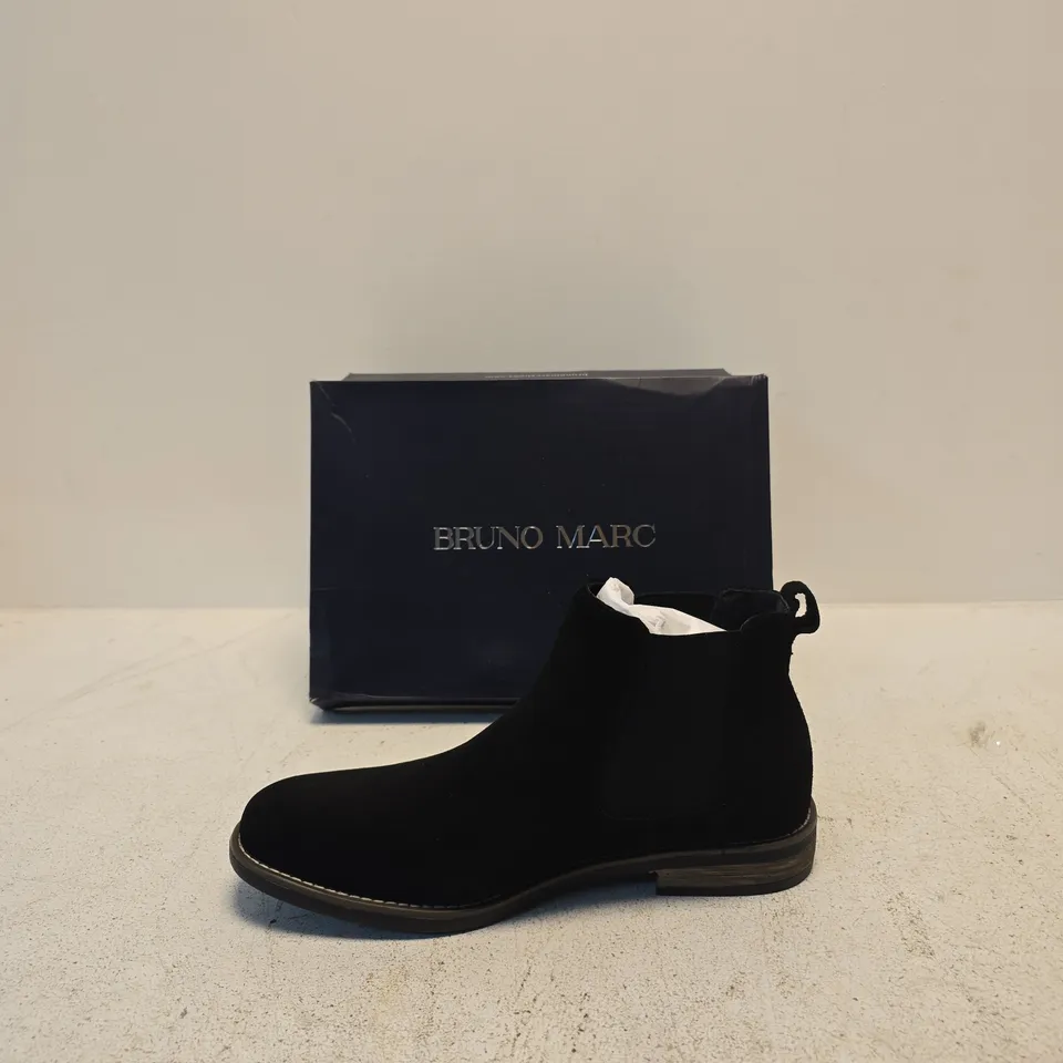 BRUNO MARC URBAN-06 BLACK BOOTS – UK 9