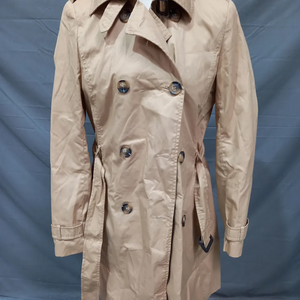 STRADIVARIUS COAT IN TAN SIZE MEDIUM