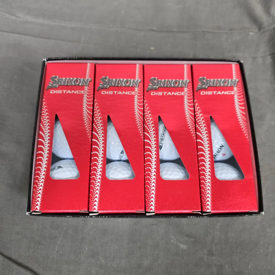 BOXED SRIXON DISTANCE GOLF BALLS – PACK OF 4