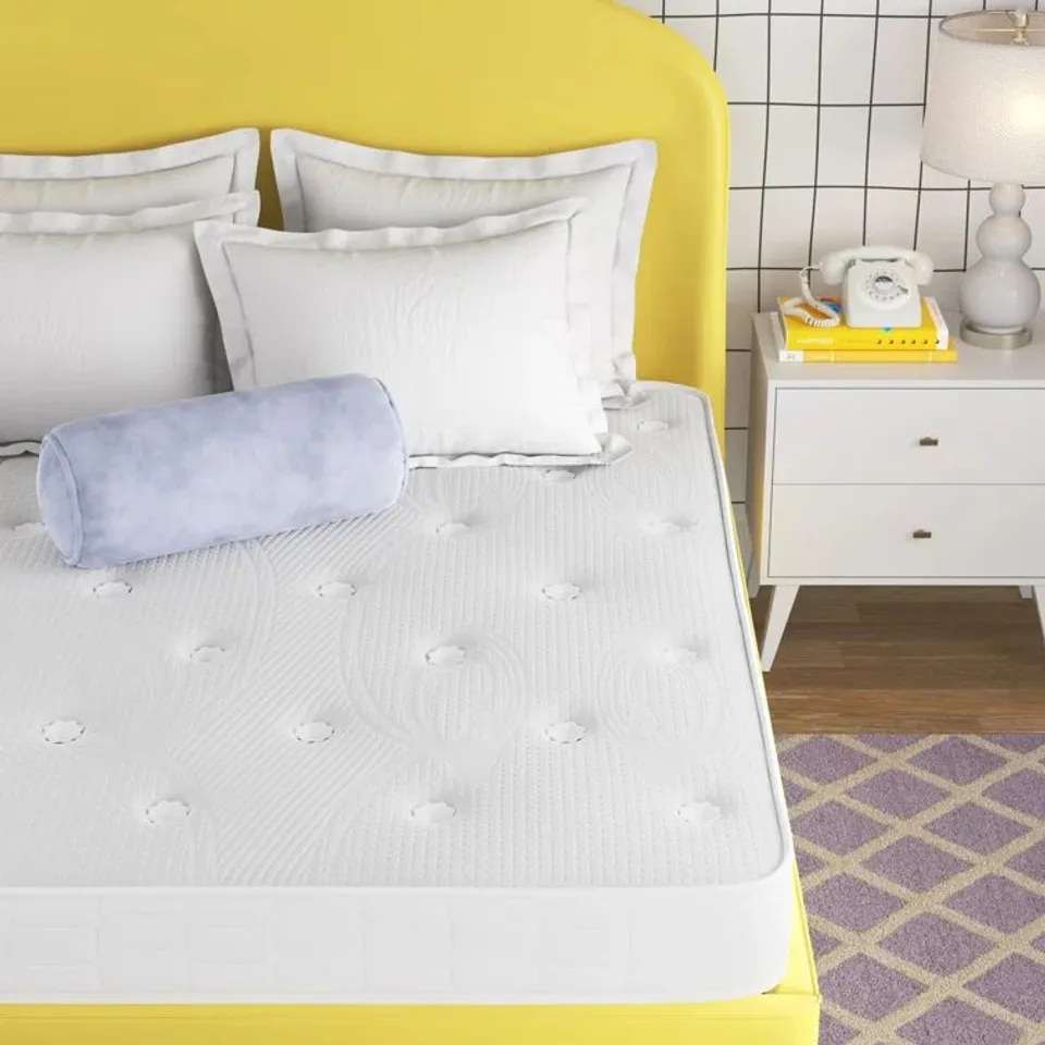 WRAPPED MEMORY OPEN COIL MATTRESS SIZE : SMALL DOUBLE 4 '
