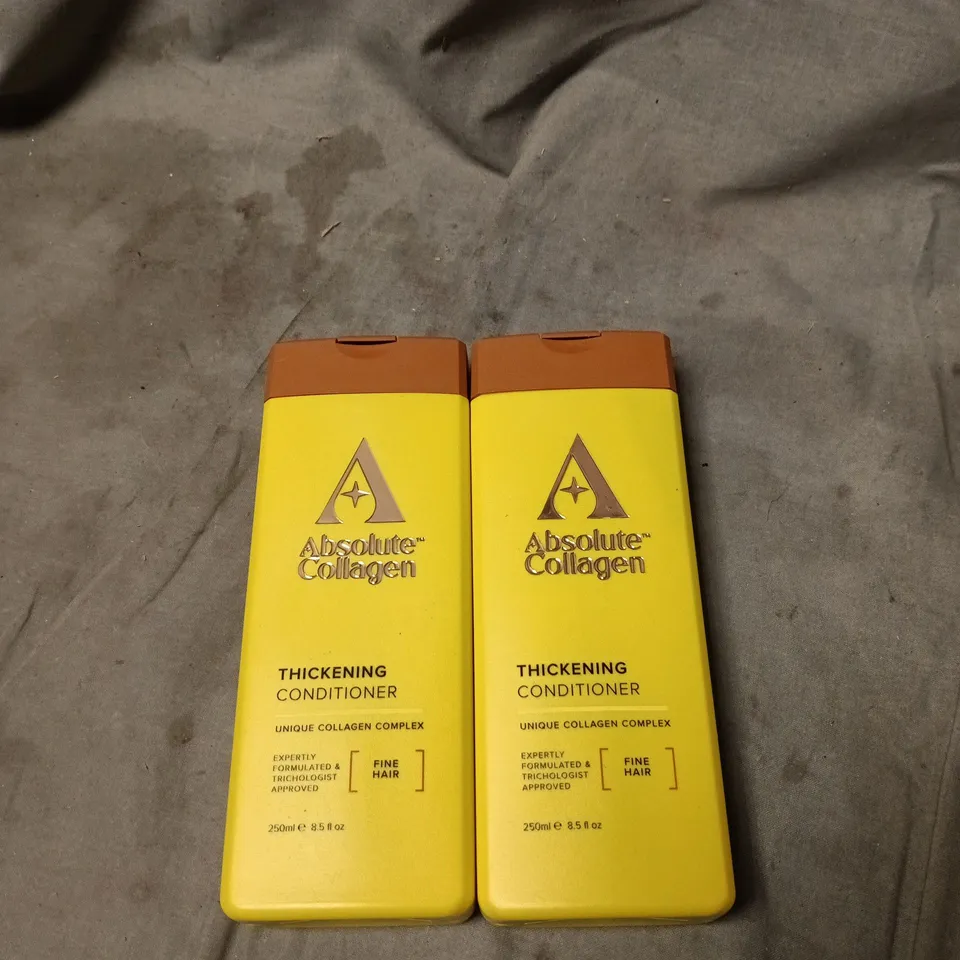2 X ABSOLUTE COLLAGEN CONDITIONER 250ML