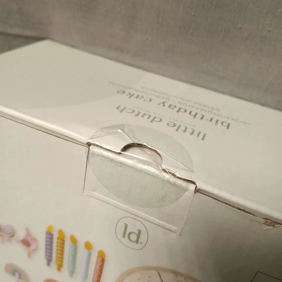 BOXED LITTLE DUTCH BIRTHDAY CAKE – IMAGINATIVE PLAY TOY (3+ YRS)
