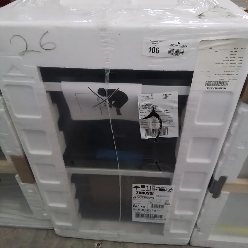 ZANUSSI ZCV69360WA ELECTRIC COOKER RRP £667