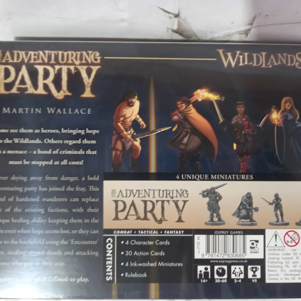 OSPREY GAMES WILDLANDS THE ADVENTURING PARTY MINIATURES