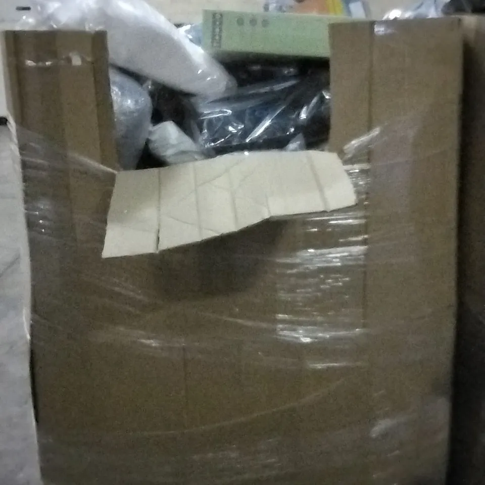 PALLET OF ASSORTED ITEMS INCLUDING INFINITY PILLOW, TRAVEL EASE, AND BACK SUPPORT PILLOW ETC