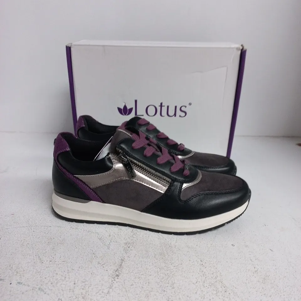 Lotus Venus ULS609 Black/Purple – UK 6 (EU40) Shoes