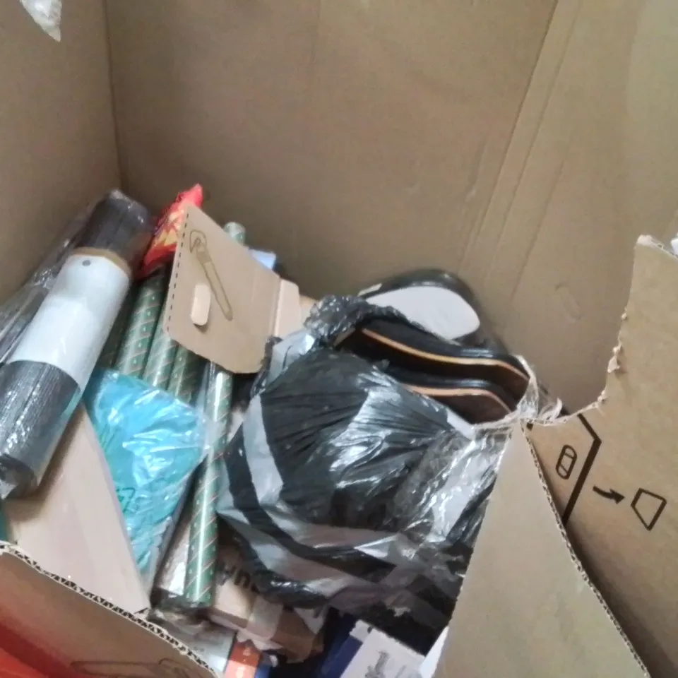 PALLET OF ASSORTED HOUSEHOLD GOODS AND PRODUCTS TO INCLUDE;ARTIFICIAL TREE,CHAIR MAT