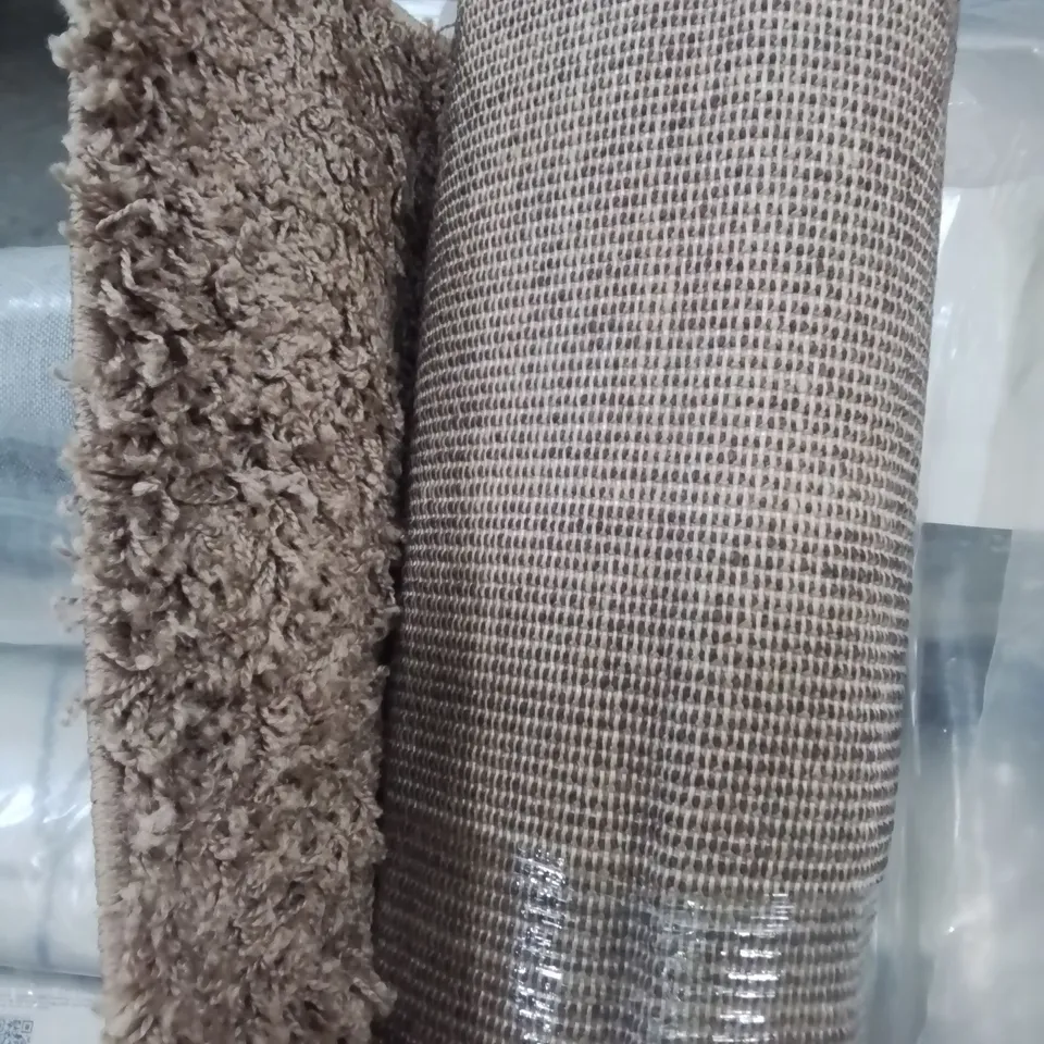 BRAND NEW PACO TWISTER TAUPE RUG - 230X320CM