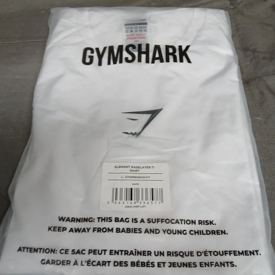 GYMSHARK ELEMENT T-SHIRT SIZE L