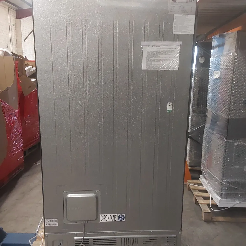 BEKO PRO FROST FREE ASL1532PX AMERICAN-STYLE FRIDGE FREEZER - BRUSHED STEEL