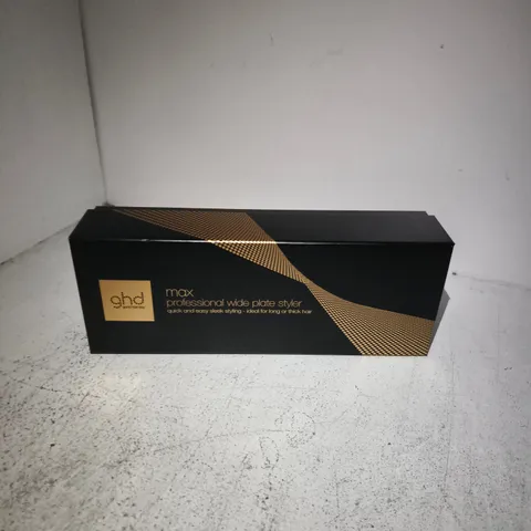 BOXED GHD MAX PROFESSIONAL WIDE PLATE STYLER