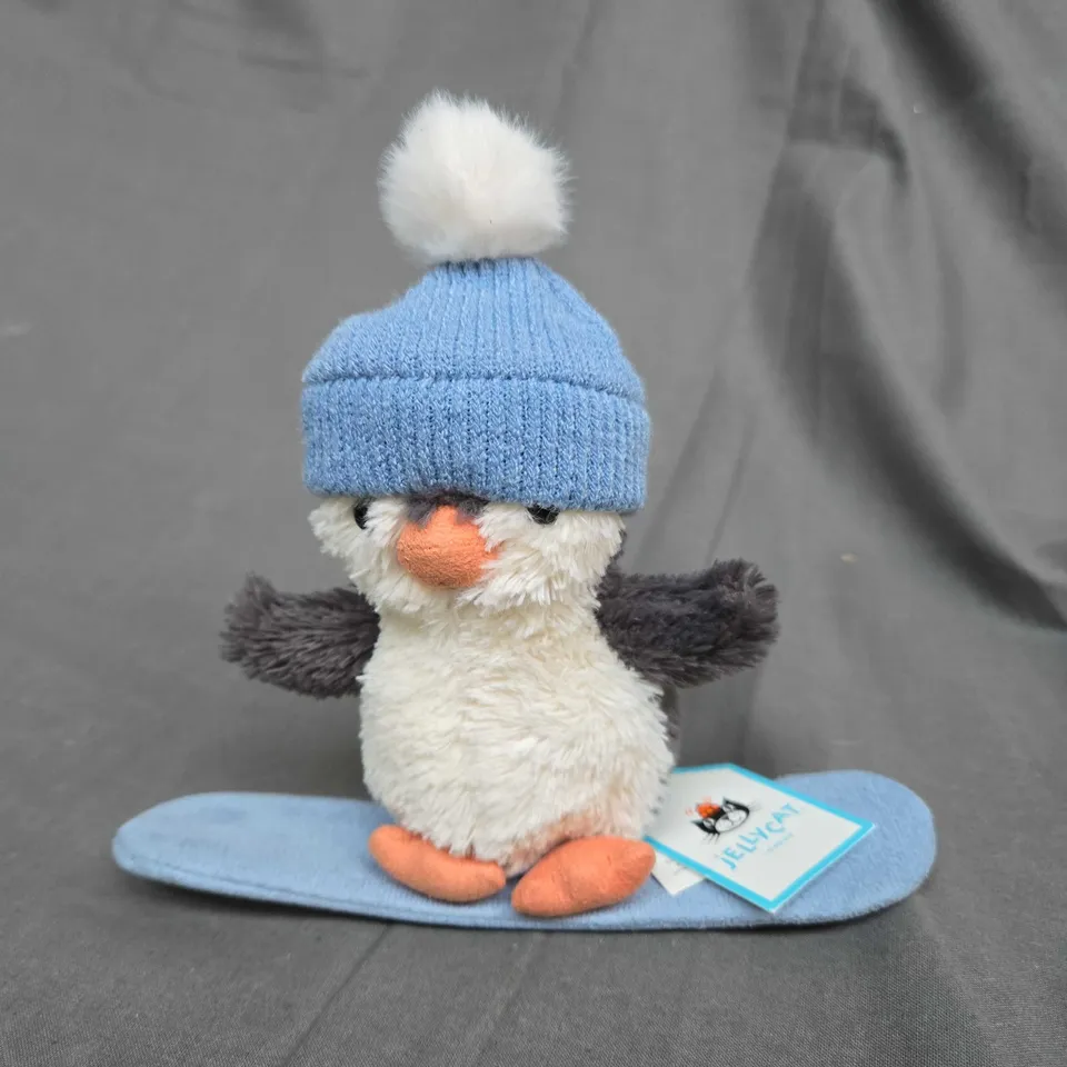 JELLYCAT - I AM SNOWBOARDING PEANUT PENGUIN