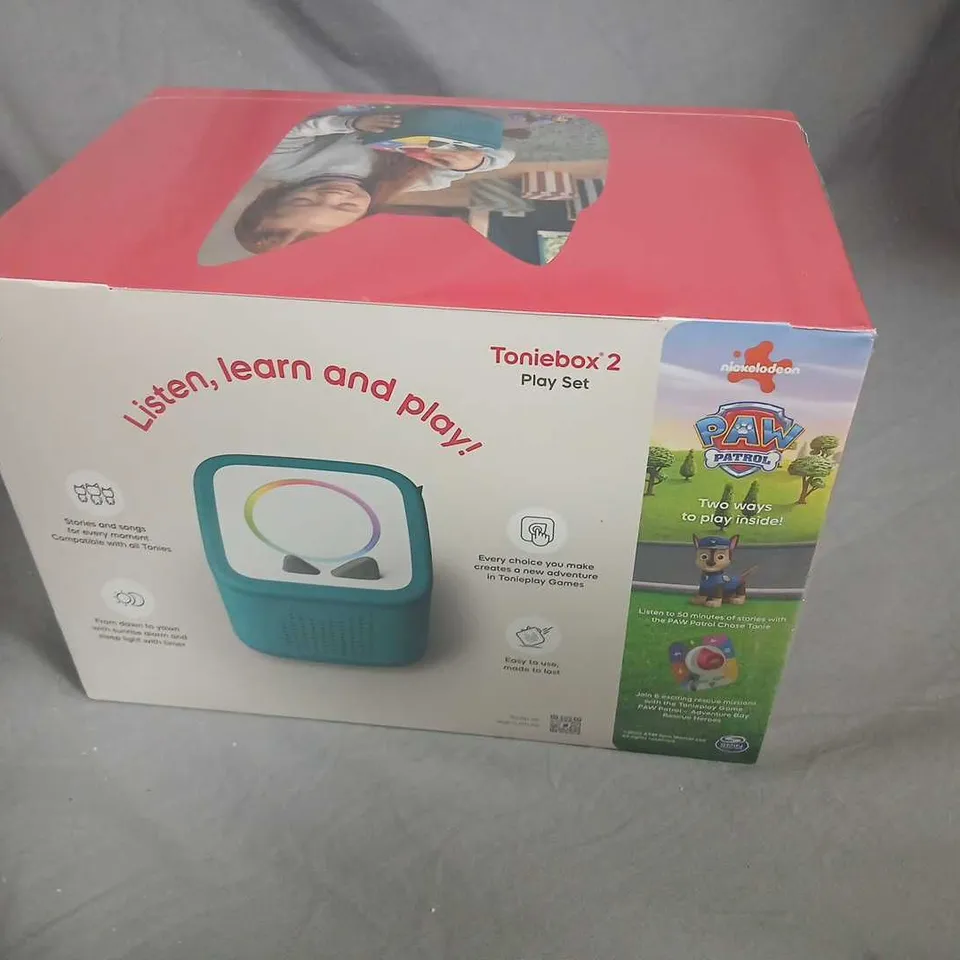 TONIEBOX 2 PLAY SET – PAW PATROL EDITION, BOXED
