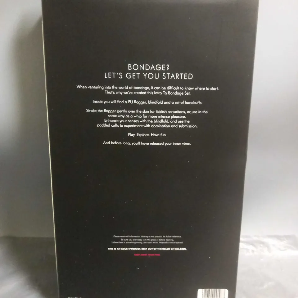 BOXED ANN SUMMERS INTRO TO BONDAGE GIFT SET