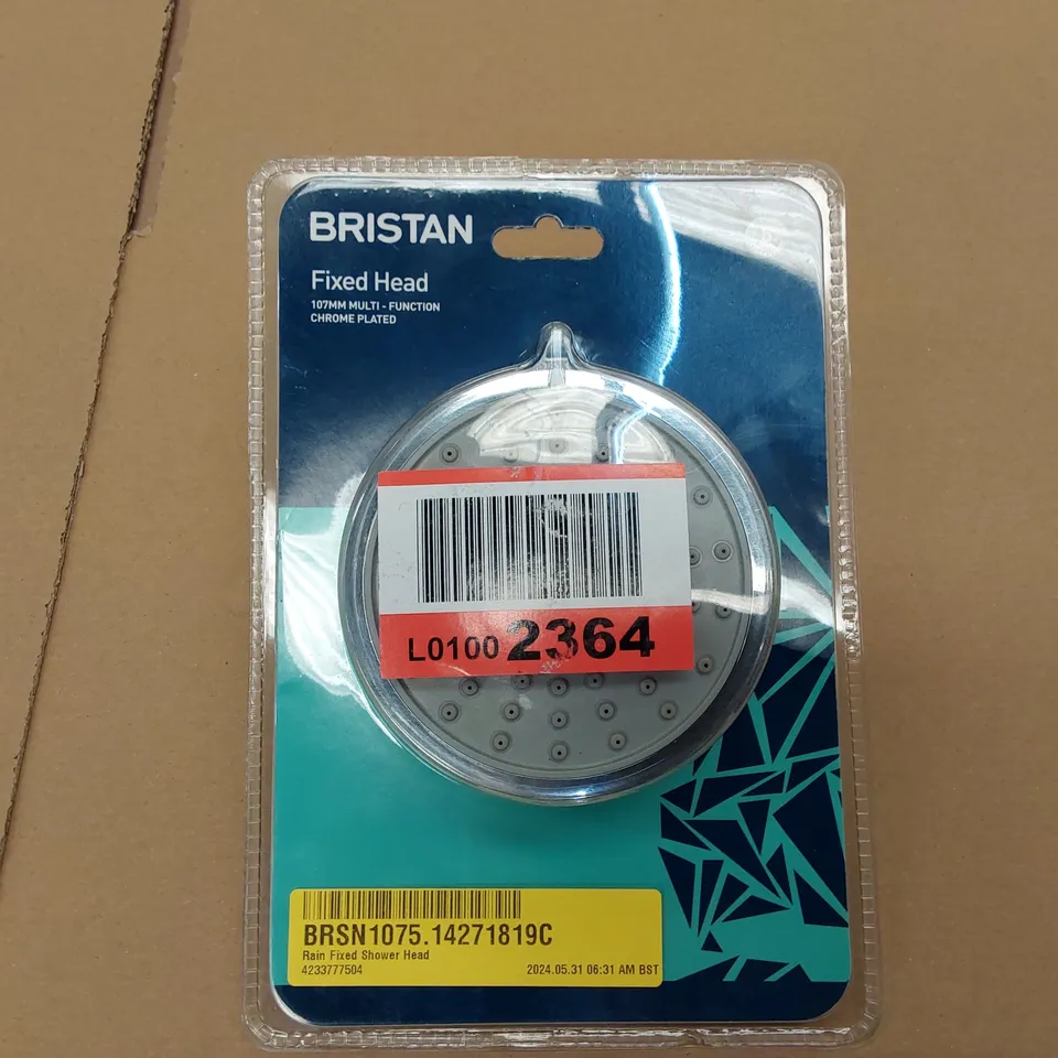 BOXED BRISTAN RAIN FIXED SHOWER HEAD (1 BOX)