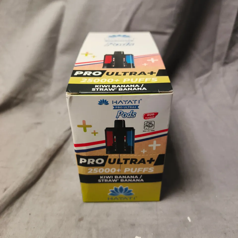 HAYATI PRO ULTRA+ PODS 5-PACK – KIWI BANANA / STRAWBERRY BANANA