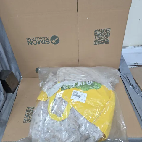 COZE HOME PRINT FAUX AND VELVET THROW