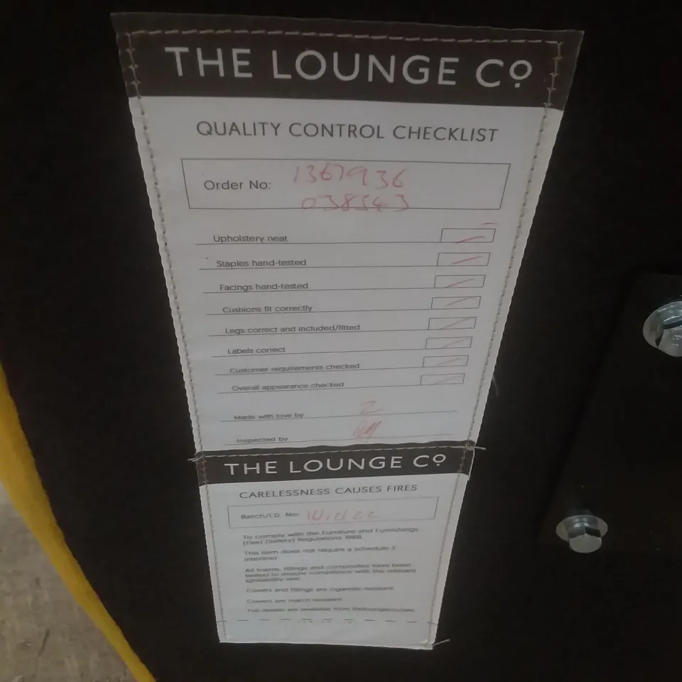 QUALITY BRITISH DESIGNER LOUNGE CO. JACOB FOOTSTOOL MUSTARD PLUSH FABRIC 