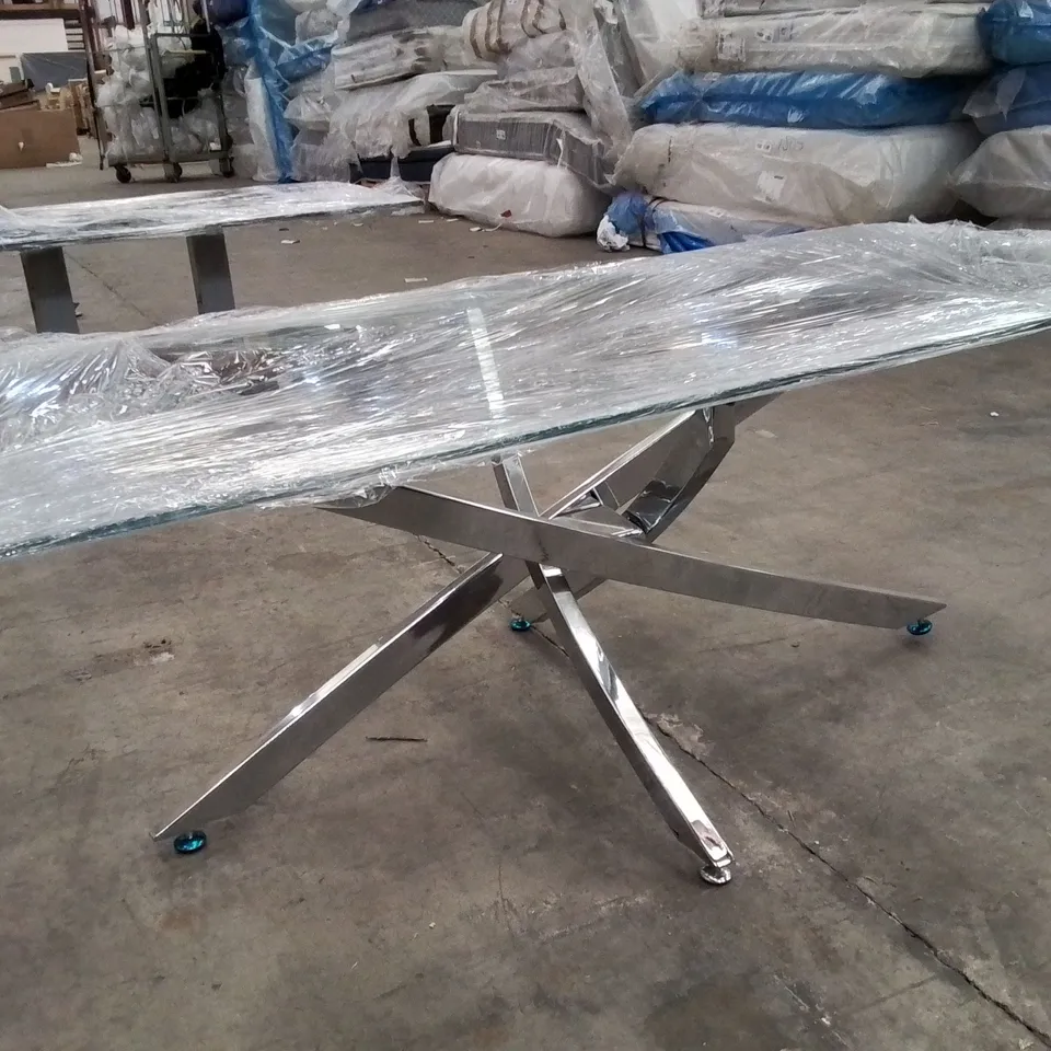 STYLISH MODERN GLASS COFFEE/SIDE TABLES 