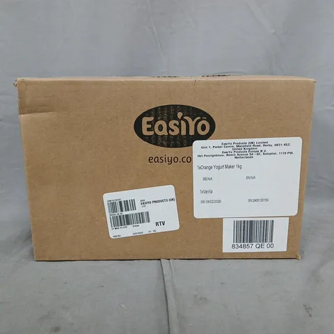 BOXED EASIYO YOGURT MAKER WITH YOGURT STORAGE JAR & EVERYDAY VANILLA SACHET