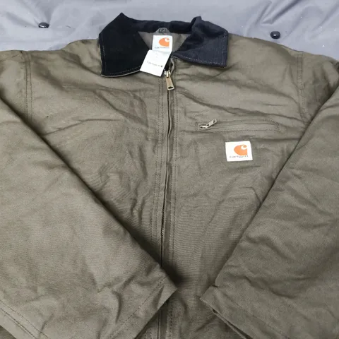 CARHARTT WORK JACKET – OLIVE - SIZE L