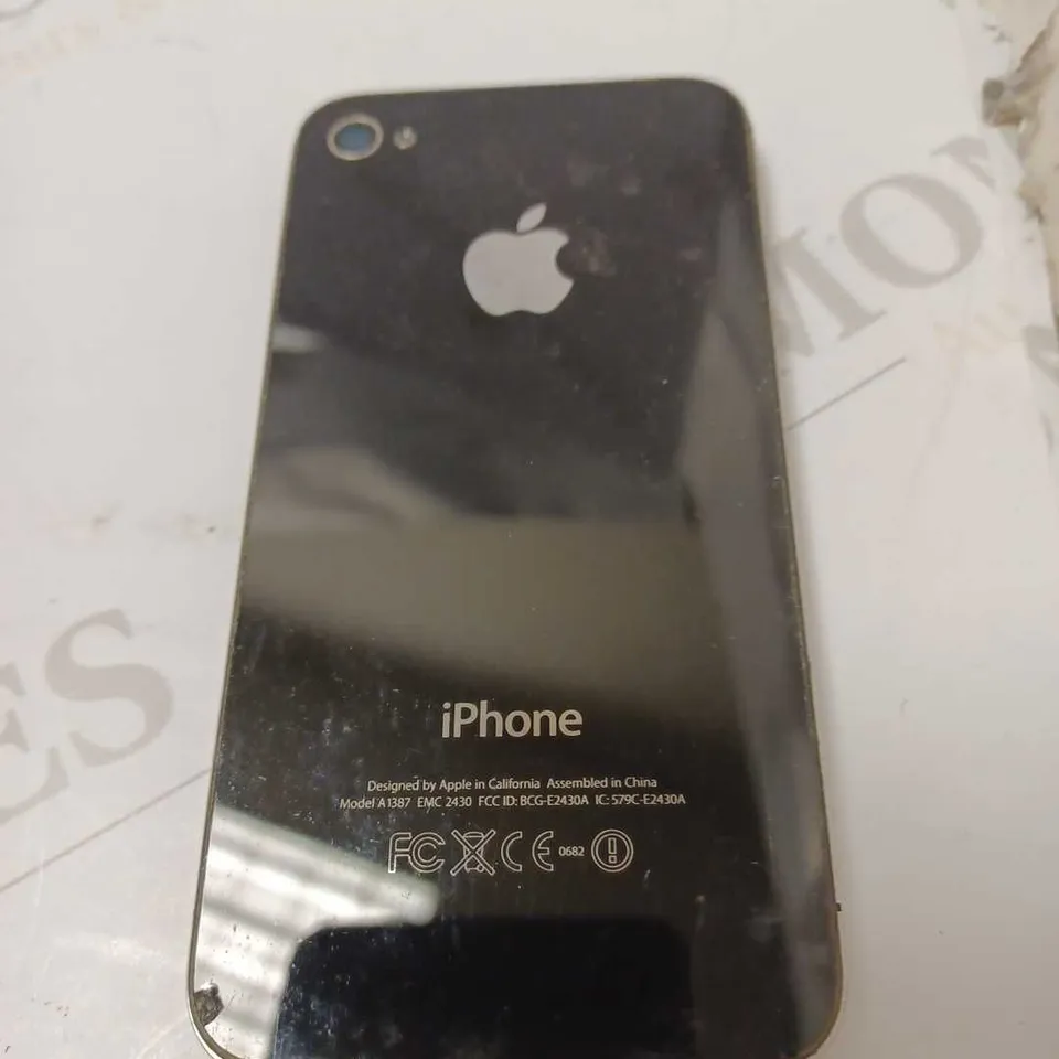 APPLE IPHONE 4S MODEL A1387