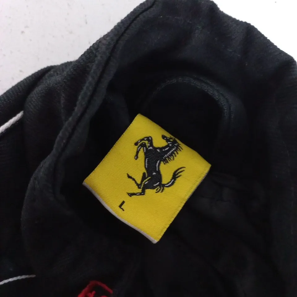 FERRARI SCUDERIA MOTORSPORT JACKET – BLACK/RED, SIZE L
