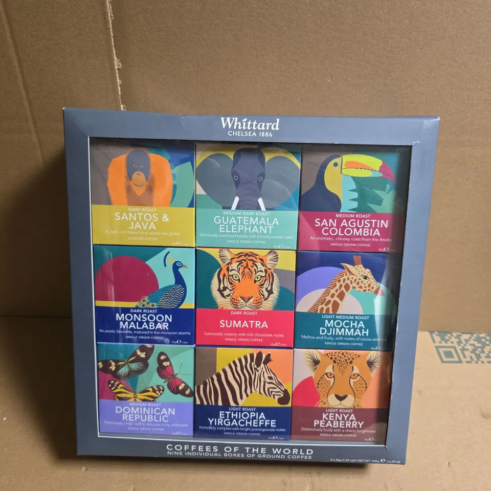 WHITTARD COFFEES OF THE WORLD GIFT SET 