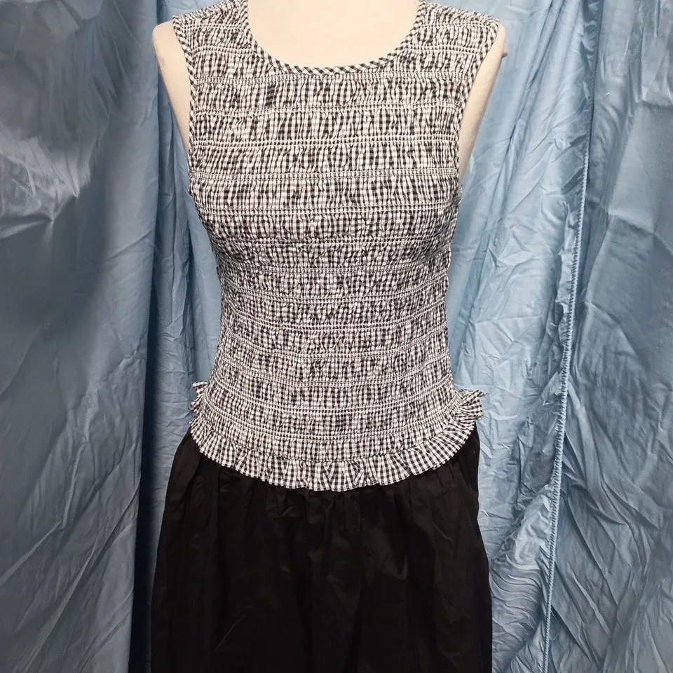 NOBODYS CHILD DRINA MIDI DRESS – SOFT BLACK - SIZE 10