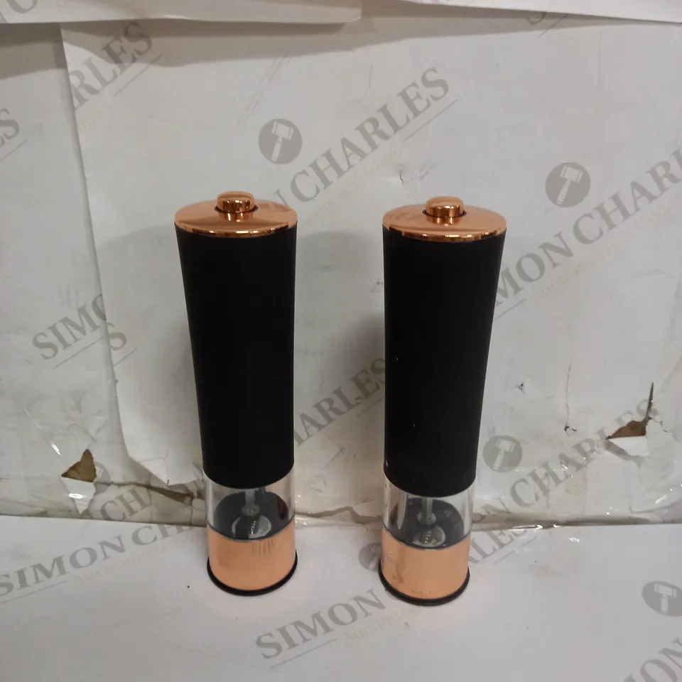 TOWER ELECTRIC SALT AND PEPPER MILL 