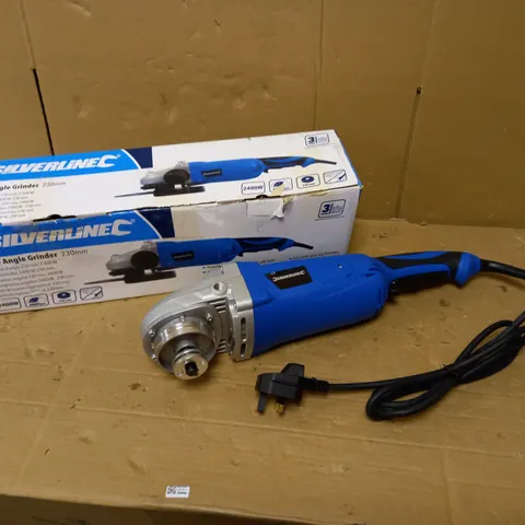 SILVERSTORM 951855 - 2400W 230MM (9") ANGLE GRINDER 230V