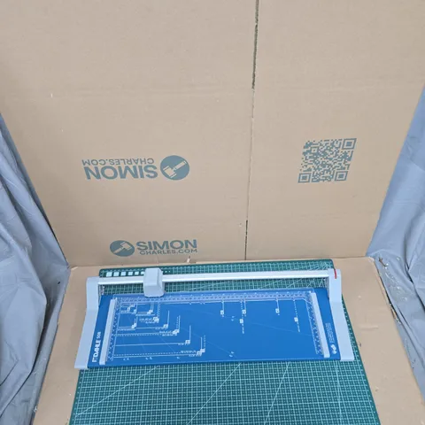 DAHLE 508 PAPER TRIMMER – BLUE CUTTING GUILLOTINE (BOXED)