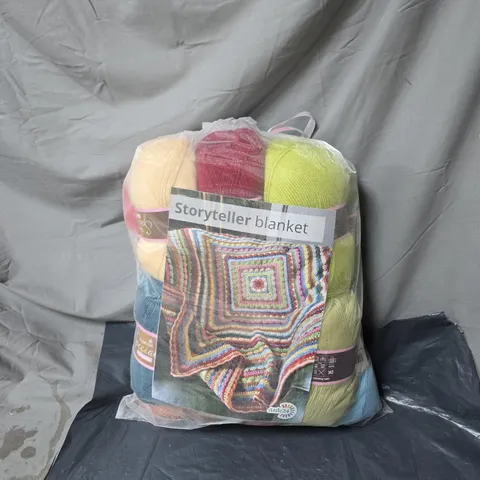 ATTIC24 STORYTELLER BLANKET – MULTICOLOURED WOOL 