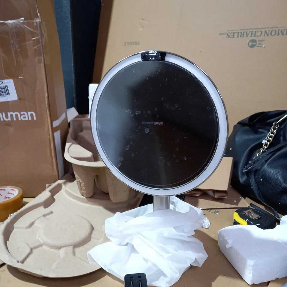 SIMPLEHUMAN 20CM SENSOR MIRROR WITH TOUCH-CONTROL BRIGHTNESS