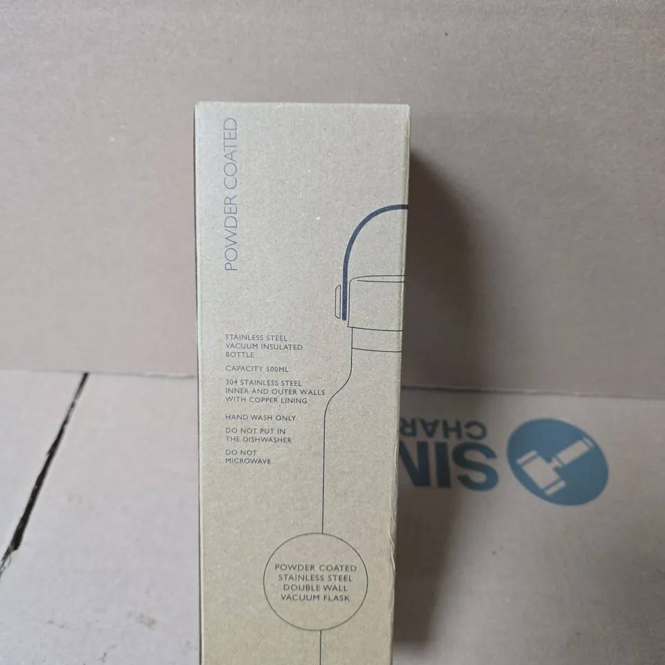 APEX CHALLENGE 500ML POWDER-COATED STAINLESS STEEL VACUUM BOTTLE