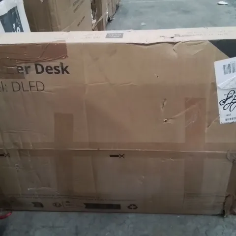 BOXED DLFD COMPUTER DESK