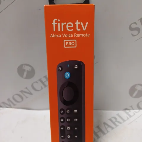 BOXED AMAZON FIRE TV ALEXA VOICE REMOTE PRO