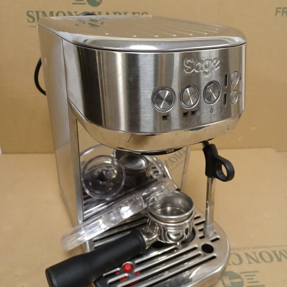 SAGE THE BAMBINO PLUS SES500BSS COFFEE MACHINE 