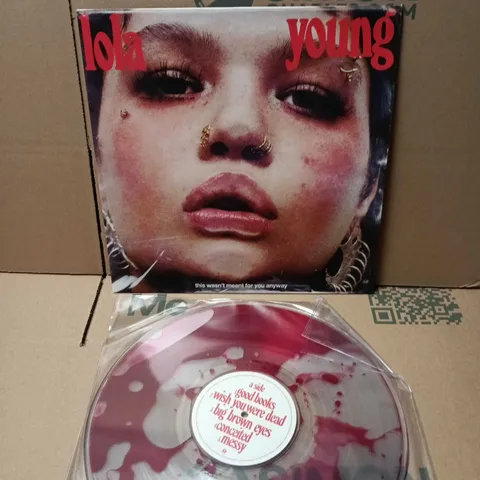 LOLA YOUNG THIS WASN'T MEANT FOR YOU ANYWAY VINYL 