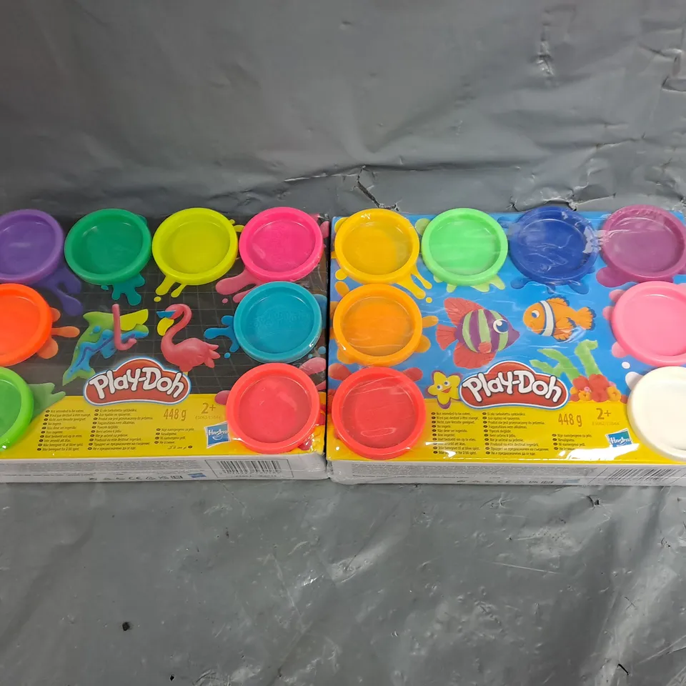 2 SEALED PACKS OF PLAY-DOH 448G MIXING KITS 