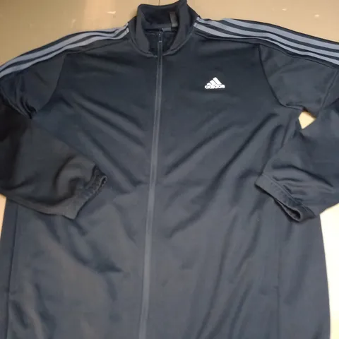 ADIDAS LOGO ZIPPED JACKET SIZE XL