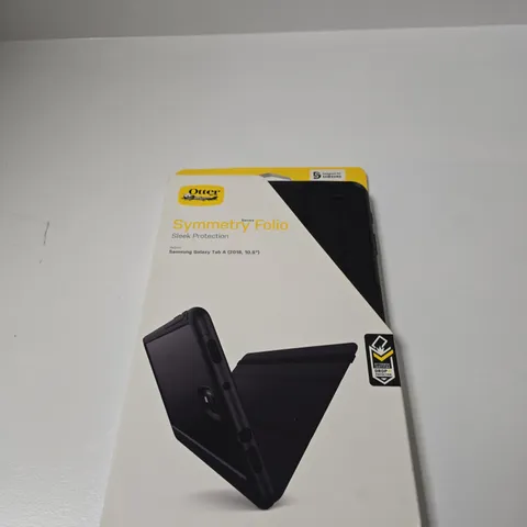 OTTERBOX SYMMETRY FOLIO CASE FOR SAMSUNG GALAXY TAB A (2018, 10.5"), BLACK