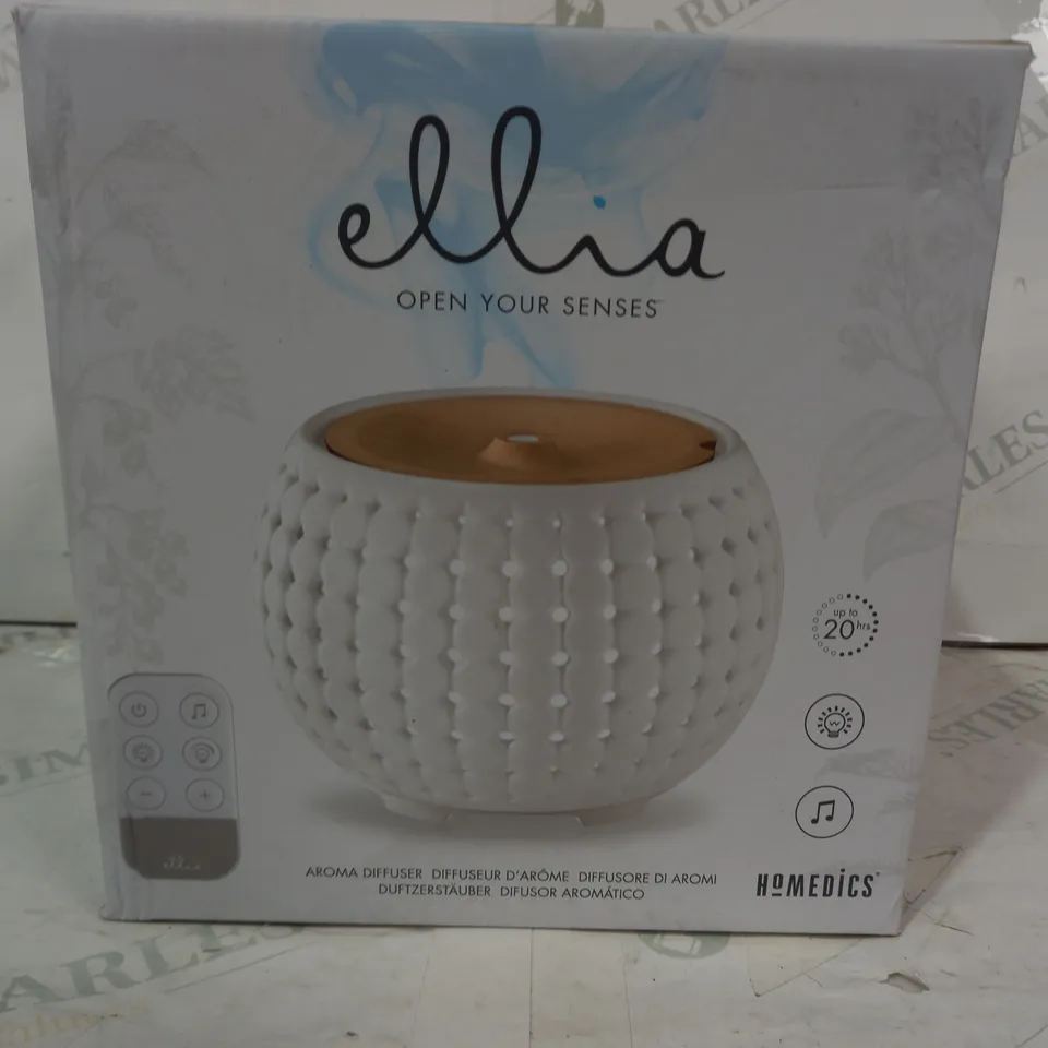 HOMEDICS ELLIE AROMA DIFFUSER - WHITE