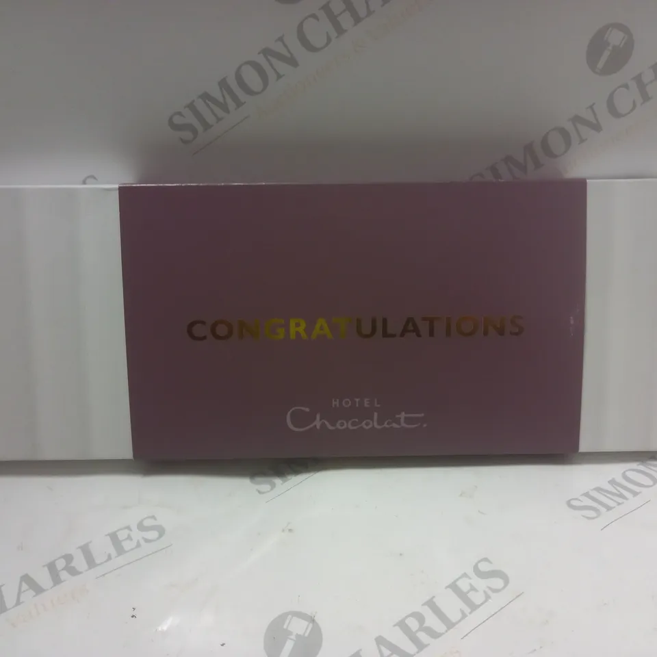 SEALED HOTEL CHOCOLAT 'CONGRATULATIONS' CHOCOLATE BOX COLLECTION 