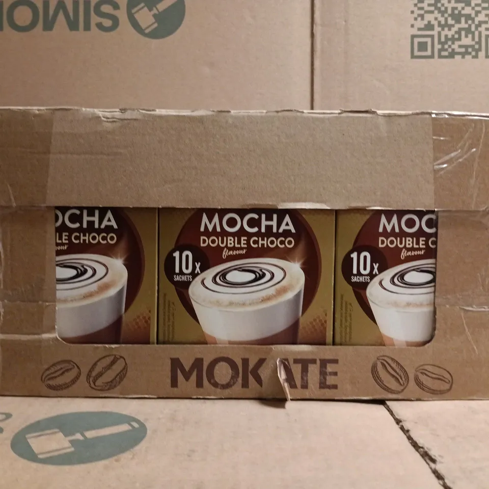 MOCHA DOUBLE CHOCO COFFEE SACHETS – PACK OF 12 BOXES (10 SACHETS EACH)