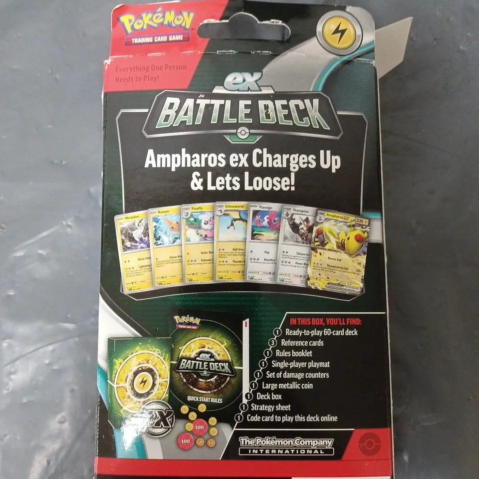 POKEMON TRADING CAR GAME EX BATTLE DECK